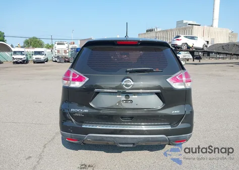 2016 Nissan Rogue S/Sl/Sv из США, поврежденный, VIN KNMAT2MV8GP661757